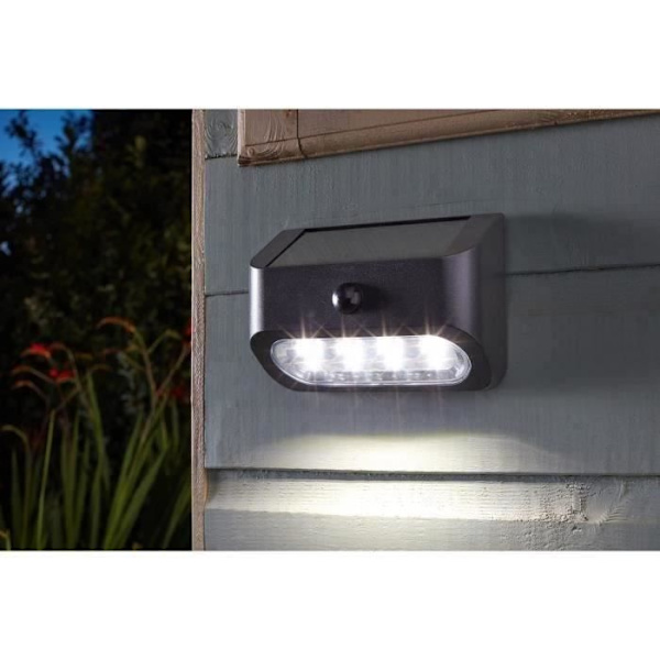 Paket med 2 Sentinel Smart Garden Solar Spotlights - 50 Lumen - Antracitgrå Antracit