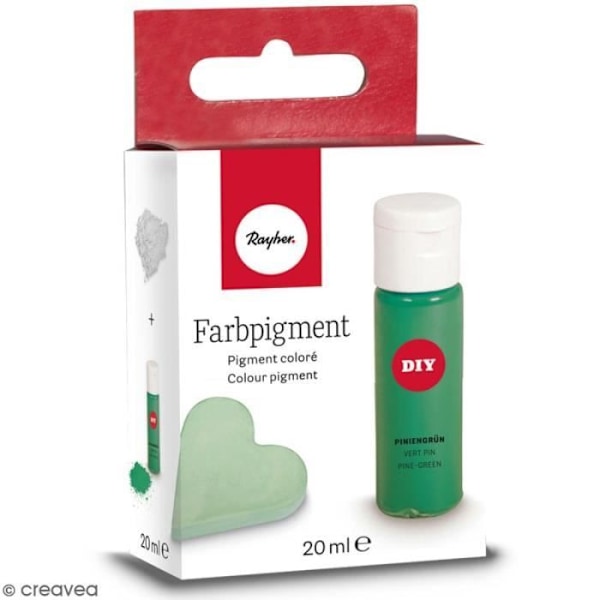 Värjätty pigmentti luovalle betonille - Mäntyvihreä - 20 ml