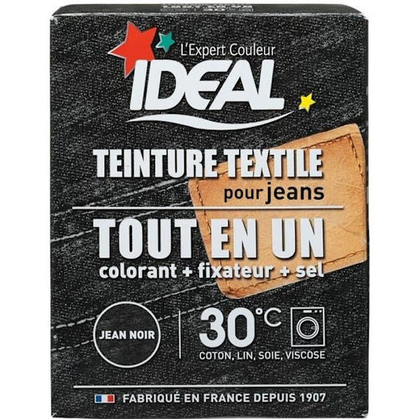 Maxi Jean 2 i 1 tekstilfarvet sort - 350g