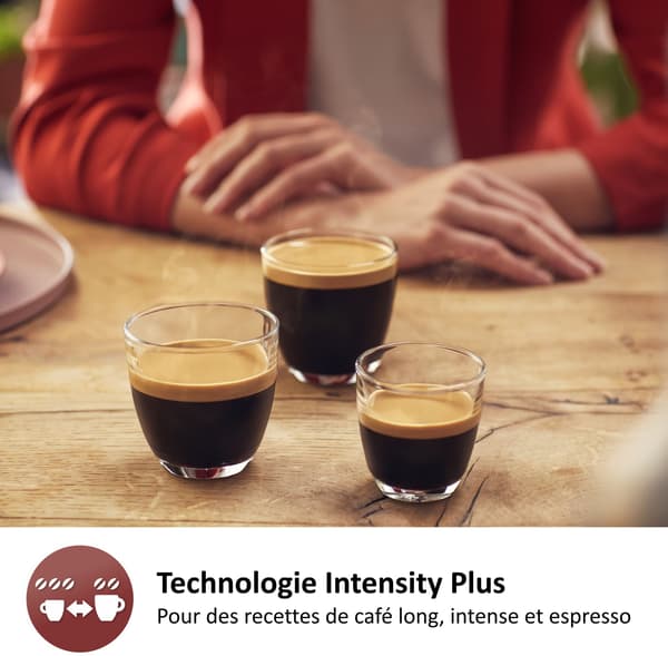 Kaffemaskin med kapslar - PHILIPS - SENSEO - CSA240/71 - Select - Nattblå Blå