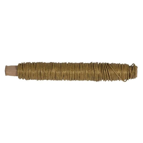 Papperssnöre 20 m - Guld gyllene