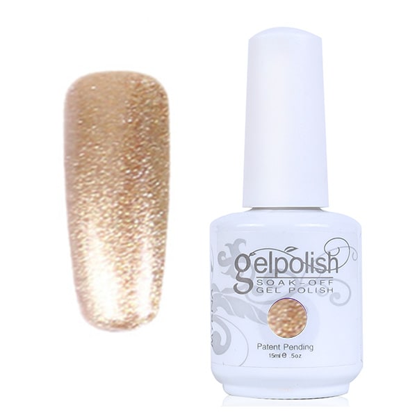 Gellack Gelpolish Startkit inklusive en färg Goldish