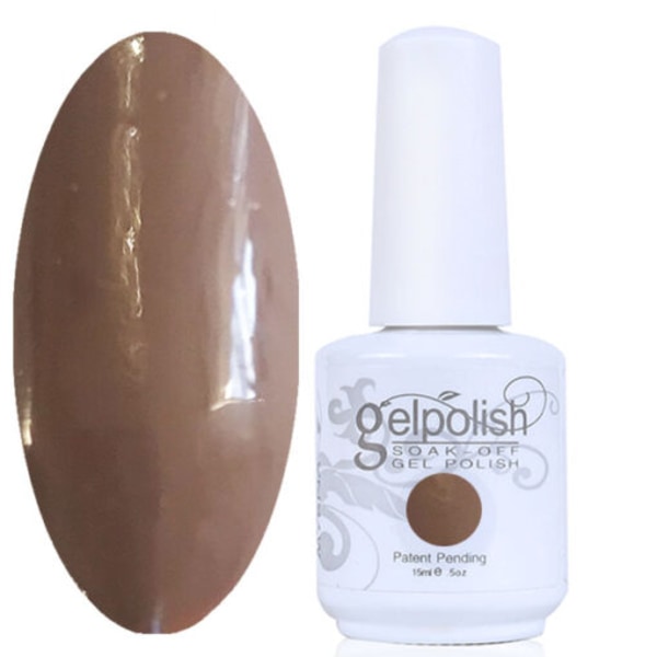 Gellack Gelpolish Startkit inklusive en färg Chestnut