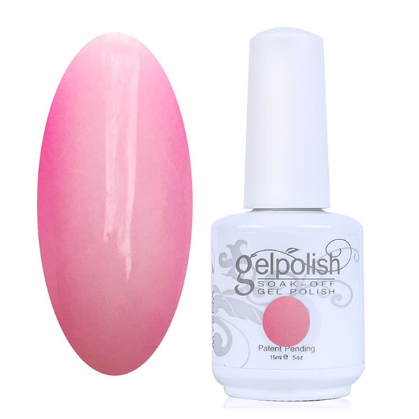 Gellack Gelpolish Startkit inklusive en färg transparent Pink