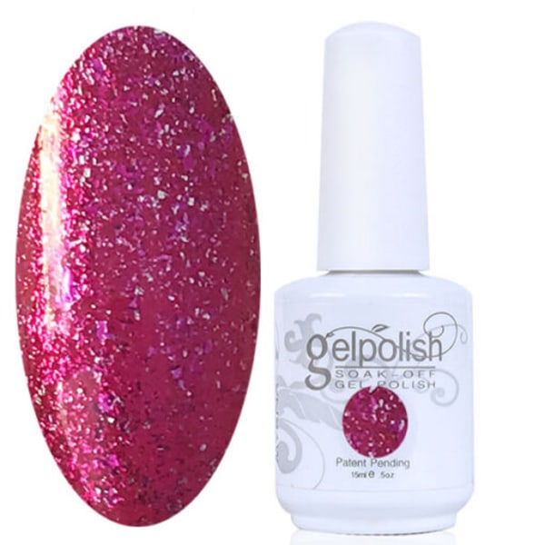 Gellack Gelpolish Platinum Cerise rosa