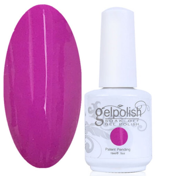 Gellack Gelpolish Startkit med färg Lily purple