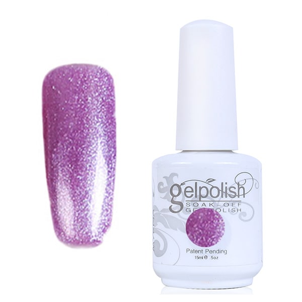 Gellack Gelpolish Startkit inklusive en färg Purple Rain