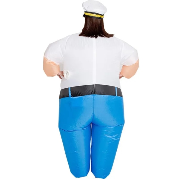 Carnival uppblåsbar kostym poliskvinna