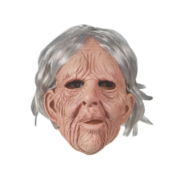 Halloween Granny Realistic Latex Mask