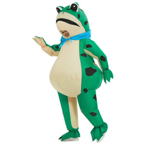 Hot Frog Uppblåsbar kostymdräkter Klänning Anime Cosplay Julkarneval Halloween Festdräkt för vuxen rollspel