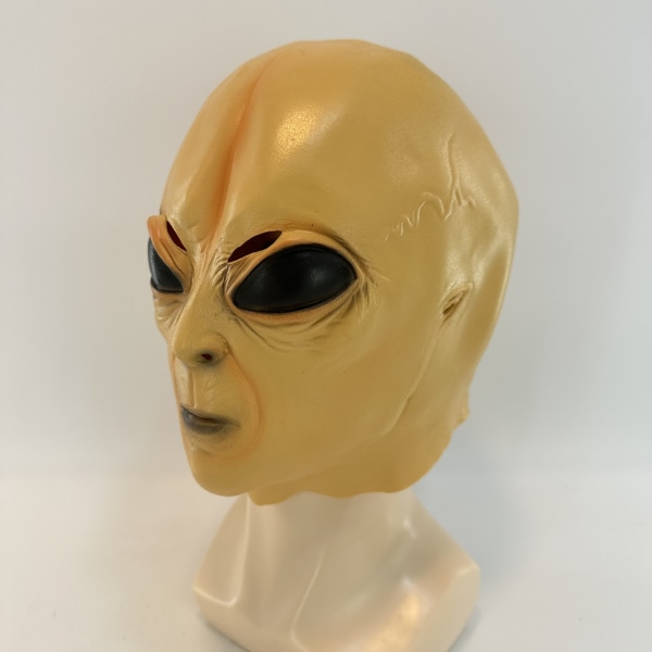 Halloween UFO främmande latex huvudbonader skräck rolig universum science fiction film tema mask