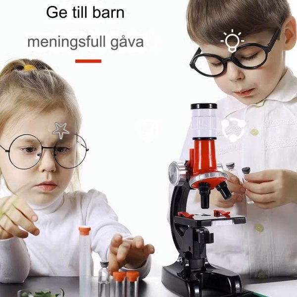 High-definition high-power mikroskop leksaker, barns pedagogiska vetenskap och utbildning gåvor
