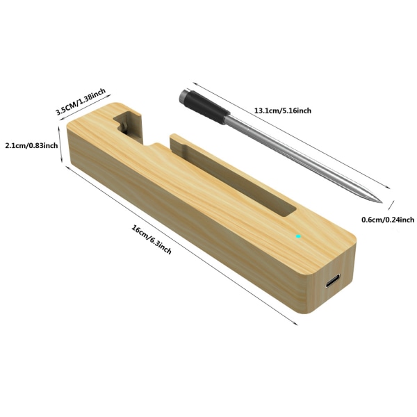 Trådlös grilltermometer stektermometer