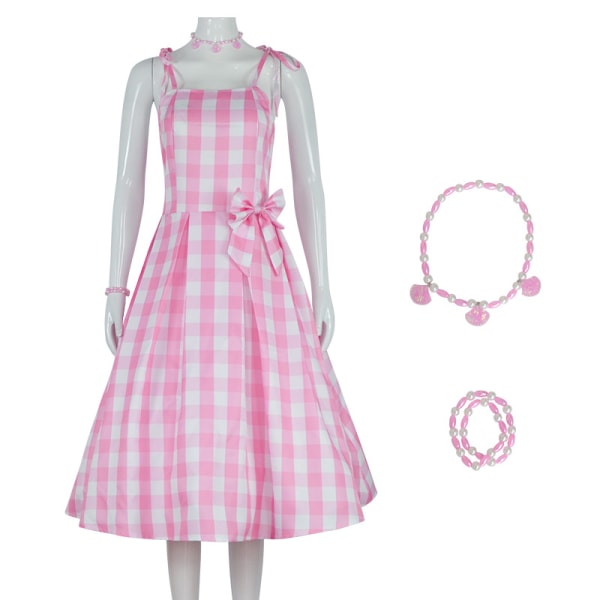 Halloween Barbie cos kostym film och tv-klänning flickklänning storlek 140 pink 140