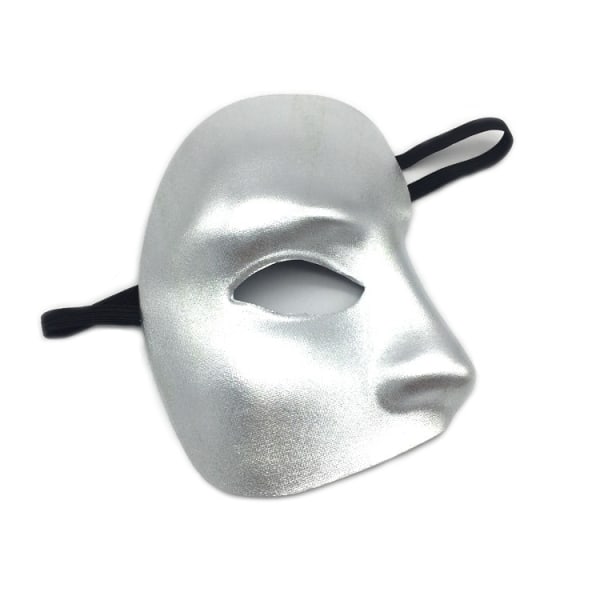 Halloween Half Face Prom Mask