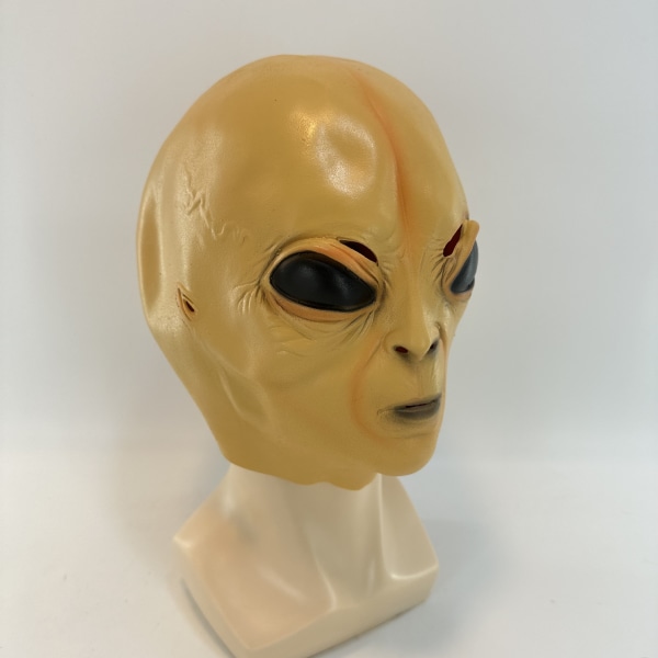 Halloween UFO främmande latex huvudbonader skräck rolig universum science fiction film tema mask