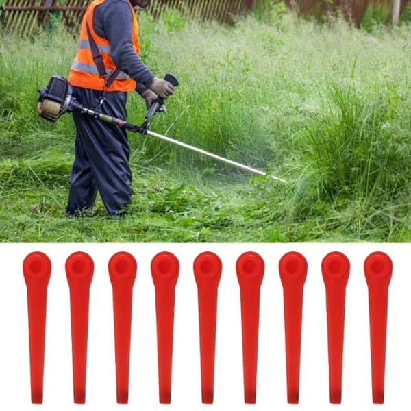 100-pakning - Trimmerkniver Gardena - Blad / Kniver til gresstrimmer – 70 mm-FO-