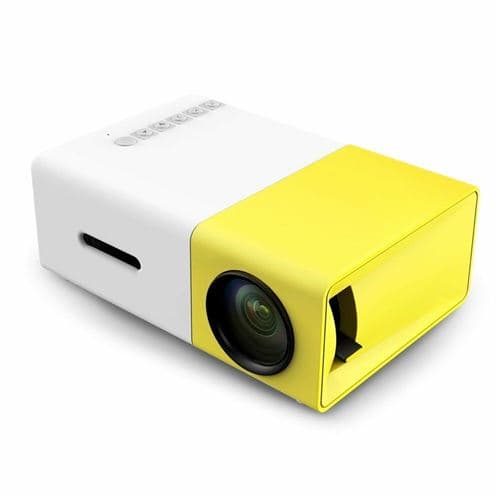 YG300 1080P HD hemmabio mini bärbar LED-projektor - Sky B-FO-