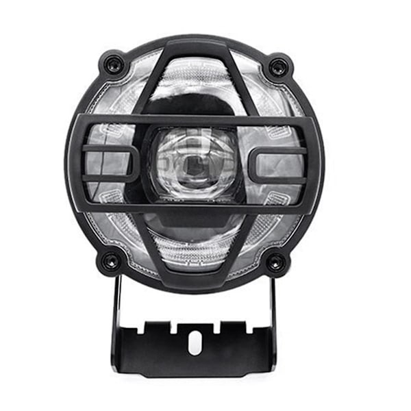 Electric Bicycle Headlight 36V 48V Electric Bicycle Horn Light Waterproof Aluminum Alloy Headlight Night R