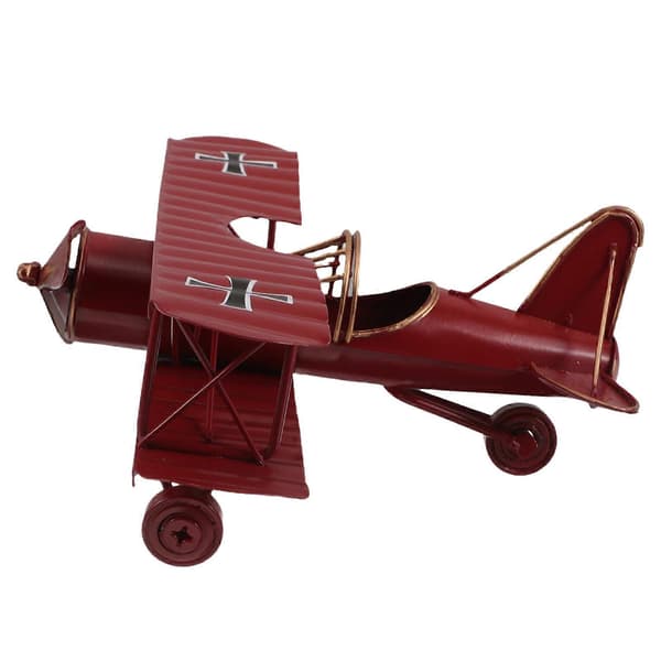 Jernkunst Flymodell for Dekor Vintage Retro Jernflydekorasjon-FO-