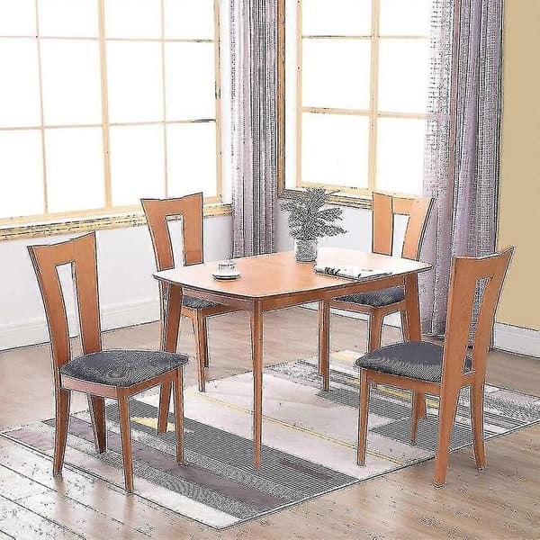 Sett med 6 stoltrekk til spisestue- og kjøkkenstoler-FO-