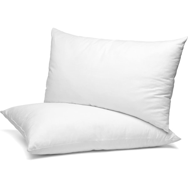 Kuddar 2-pack, Mjukt Stöd Återfjädrande Hotellkvalitet Extra Mjuk Fyllning Sängkuddar Designade för Mage-, Sido- och Ryggsovare, Kroppskuddar-LP-