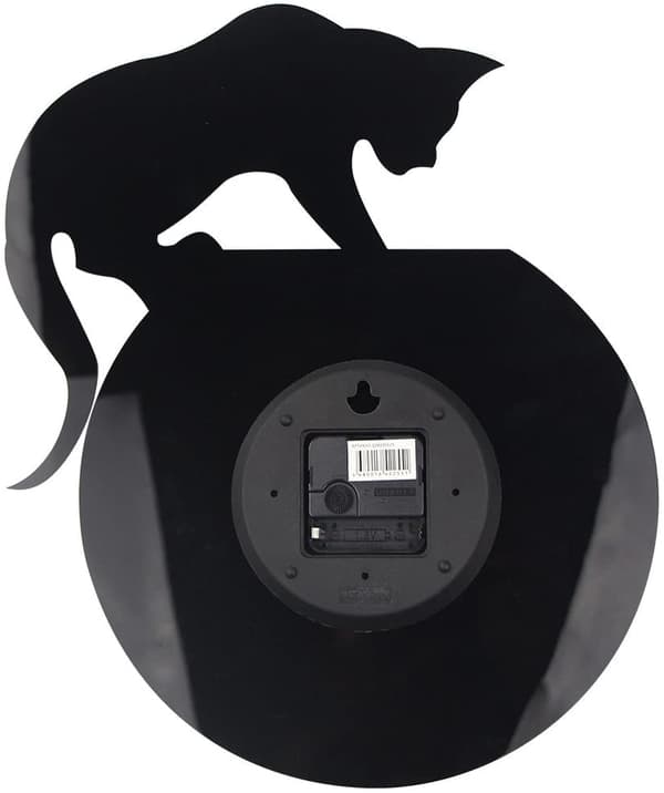 Three Goldfish Cat Wall Clock/Cat Wall Clock Living Room Mirror 3D Wall Design-FO-