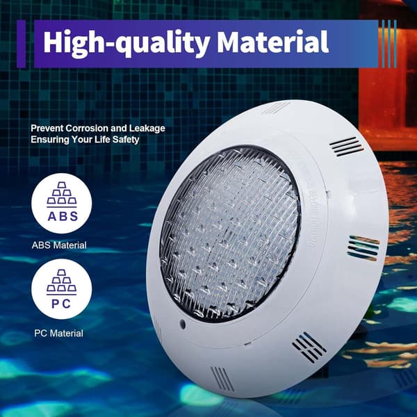 Undervands Pool Spot 45W 450LED RGB Poollampe Belysning 12VF5--FO-