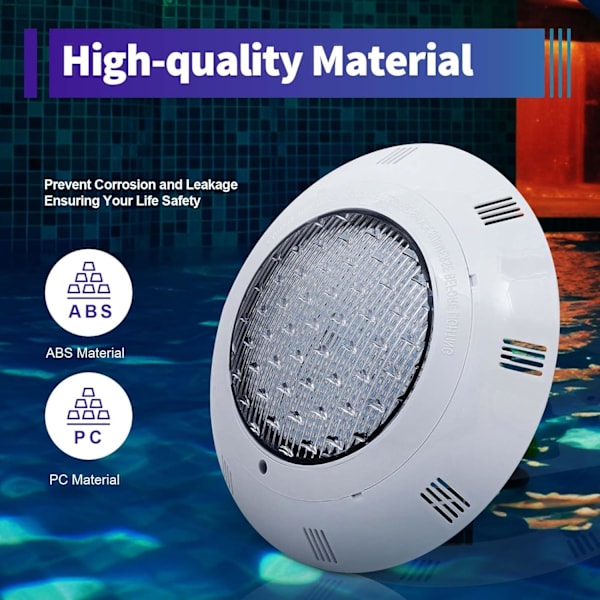 Underwater Pool Spot 45W 450LED RGB Pool Light Lighting 12VF5--FO-