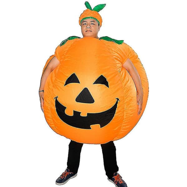 Halloween oppustelig græskar kostume til voksne og fester-FO-