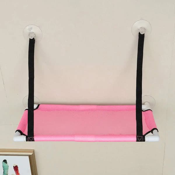 10 kg Pet Hammock Cat Sunbathing Window Mounted Seat Home Suction Cup-FO-