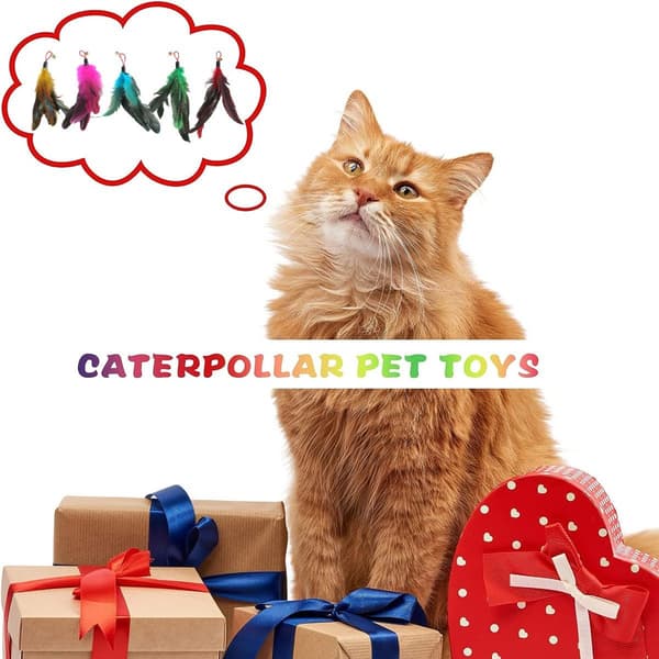 Go Cat Da Bird Kalkunfjerpåfyldning - Erstatning for store fjer-FO-