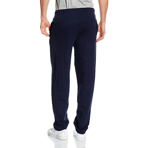 Fruit Of The Loom Miesten Kevyet Joggpantsit / Collegehousut M Deep Navy-PO- Deep Navy M