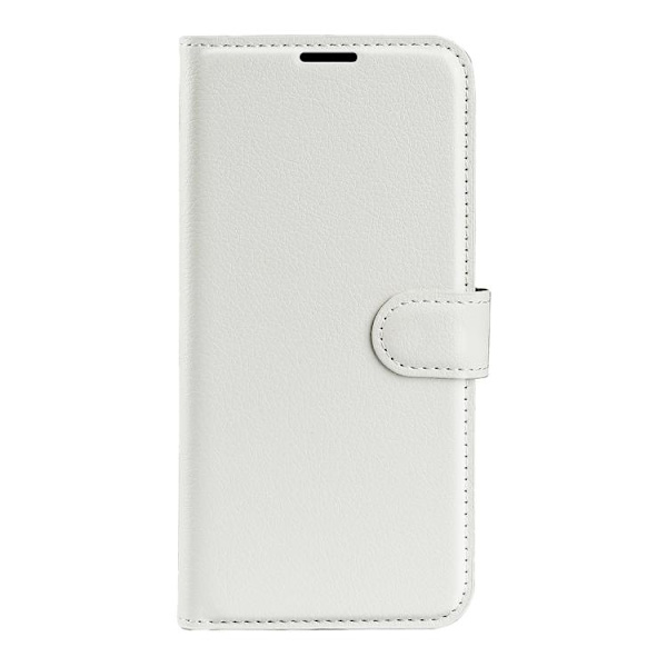 Samsung Galaxy A17 5G Litchi Texture Horizontal Flip Stand Case Vit
