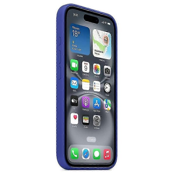 Etui til iPhone 16 Pro med MagSafe Flytende Silikon Telefon Bakdeksel med Induksjon Popover Funksjon-FO-