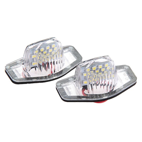 2x Fejlfri LED Nummerpladelygter til Honda Crv Fit Jazz Crosstour Odyssey