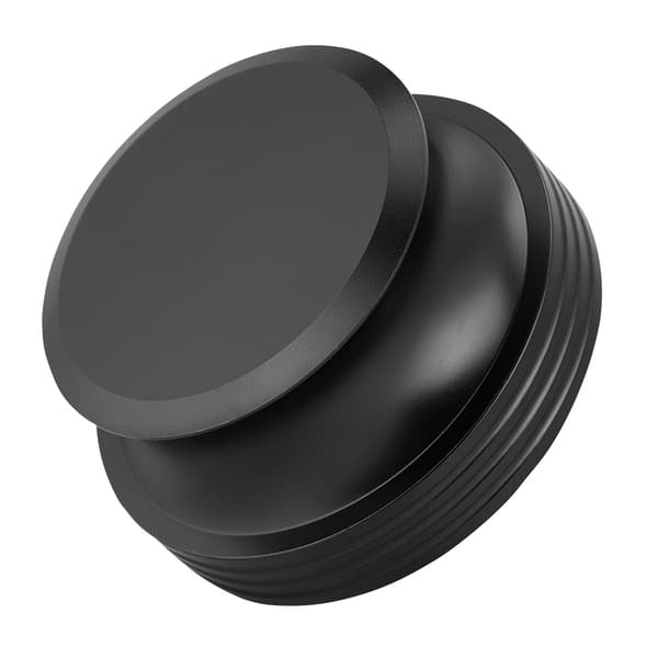 Holdbar aluminiumspladevægtklemme til LP vinyl metalpladestabilisator (sort)-FO-