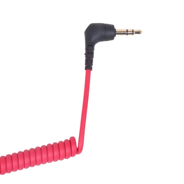 Pålideligt mikrofonkabel 3,5 mm TRS til TRS adapterkabel til Rode SC2 mikrofon-FO-