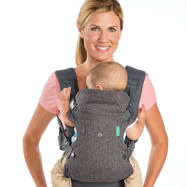 4-in-1 Kantoreppu - Ergonominen, muunneltava, kasvot menosuuntaan ja kasvot vanhempaan päin