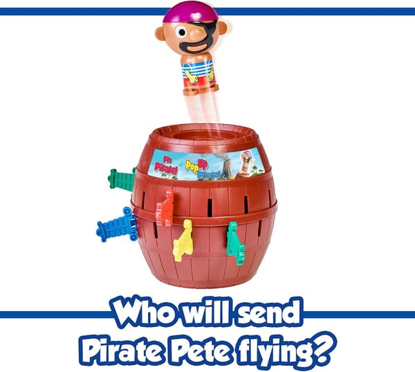Pop Up Pirate Classic T7028 brætspil, engelsk version, fra 4 år-FO-
