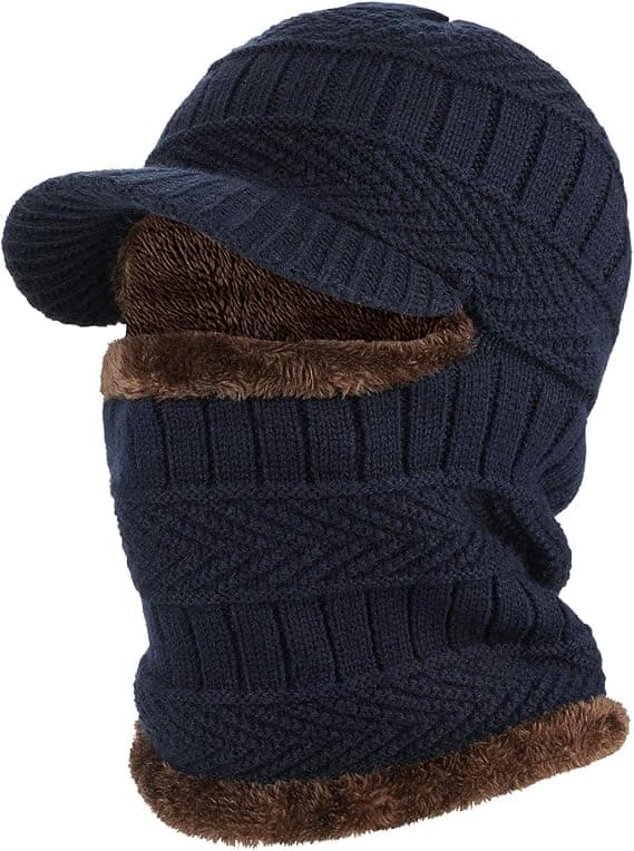 Vinter Strikket Balaclava Hue Varm Cykel Skimaske Univers-FO-
