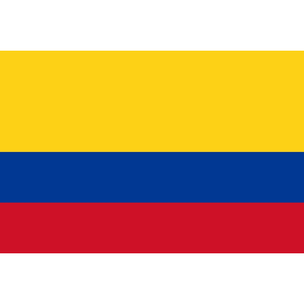 Colombiansk flag Colombia 100