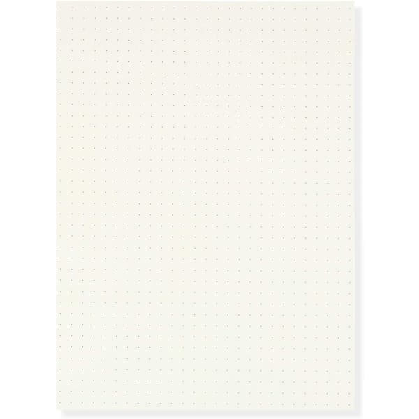 A5 6-hole ring binder/planner refill paper for Filofax, 6 holes, 45 sheets/90 pages, dotted-FO-
