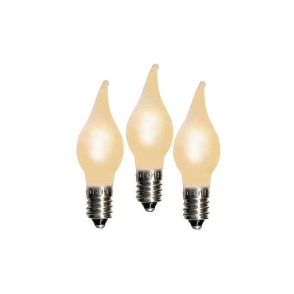 Joulu-Adventtikynttelikkö-Lamput. LED E10 3V 0.06W HUURRE-FO-