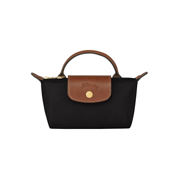 Longchamp mini dumpling veske crossbody håndveske dameveske mini liten veske med hullmønster og skulderrem