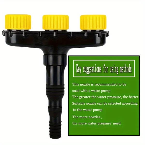 Multi-hoved havevandingssprinklerdyse til slange Not provided 5-head spray gu
