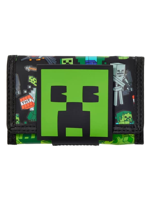 Minecraft Creeper-pung til børn - Grønt eller sort gamingtilbehør Gave-FO-