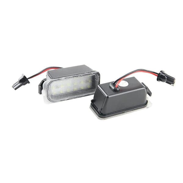2X LED Nummerpladelys til FOCUS II FIESTA VII MONDEO IV KUGA 2008-2019-FO-