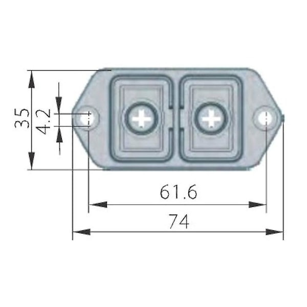 Integrated Switch - 230 V No-Volt Release Switch Kedu Kjd17 B with Undervoltage Release and Coil Contact Executed-FO-