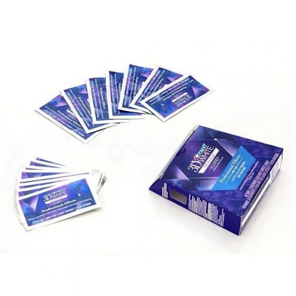 3D White Tandblegningsstrips Professional Effects Blegner Tænder, White Luxe 10 par
